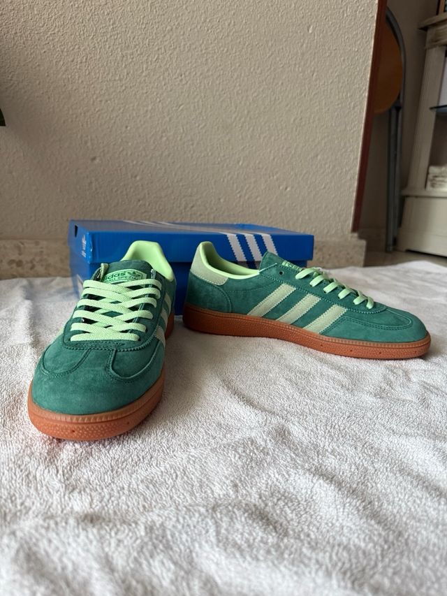 Zapatilla Adidas Spezial Verde Menta.