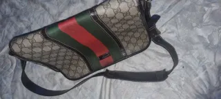 Borsello Gucci(originale) Beige/Marrone Monogram