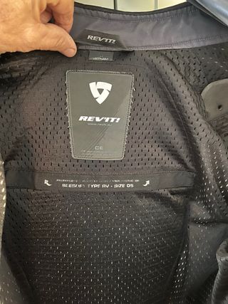 Chaqueta Moto Verano Revit Talla XL