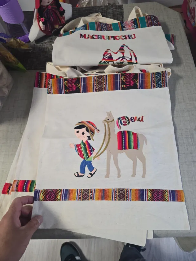 Bolso de tela Perú