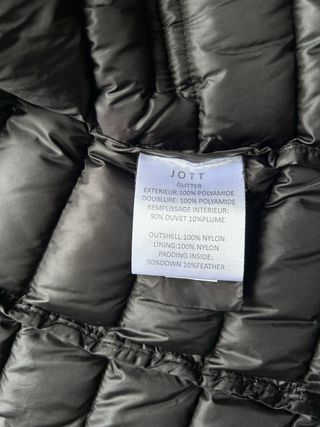 Chaqueta JOTT acolchada lentejuelas T.XS