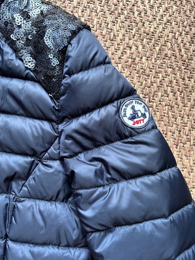Chaqueta JOTT acolchada lentejuelas T.XS