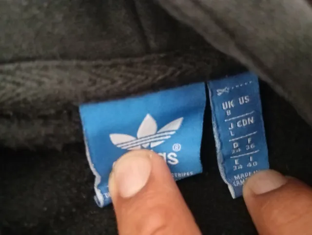 Sudadera Adidas Mujer Talla XS Negra