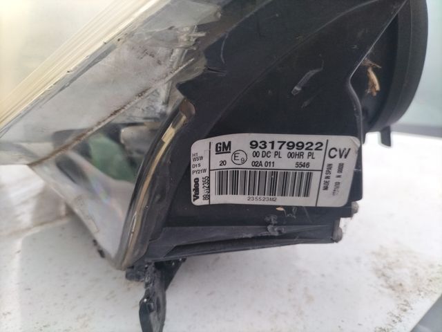 Faros Opel Vectra