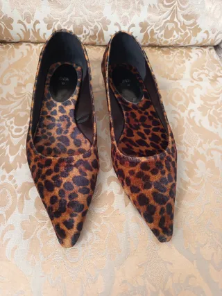 Zapatos Leopardo Zara Talla 39