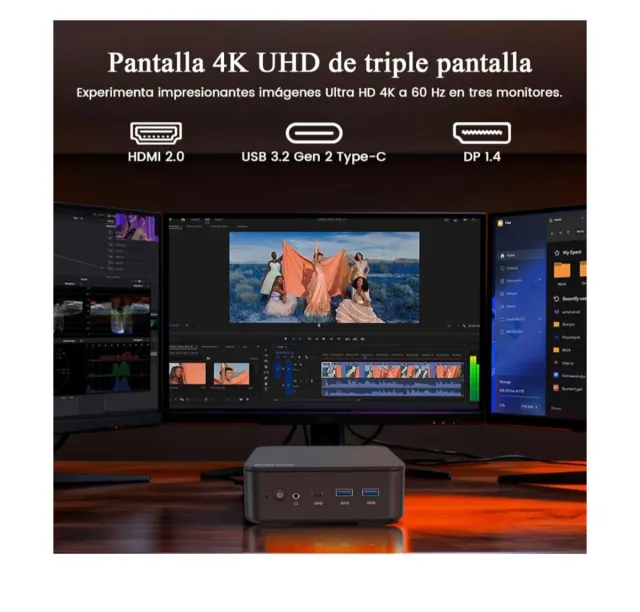 Robtom Mini PC Gaming Ryzen 5 7430U 512GB