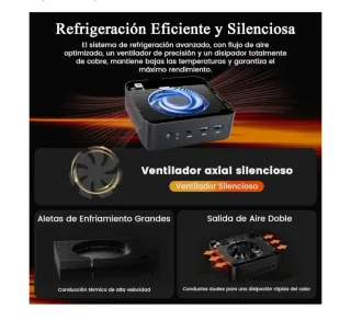 Robtom Mini PC Gaming Ryzen 5 7430U 512GB