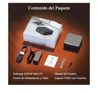 Robtom Mini PC Gaming Ryzen 5 7430U 512GB