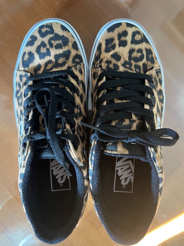 Vans Mujer Estampado Leopardo