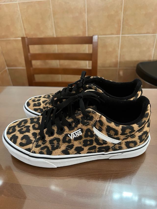 Vans Mujer Estampado Leopardo