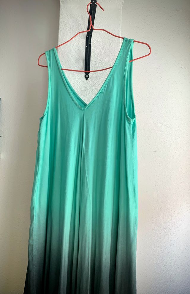 Vestido largo bohemio suave y cómodo