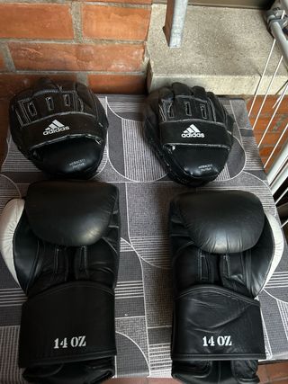 Guantes y manoplas boxeo