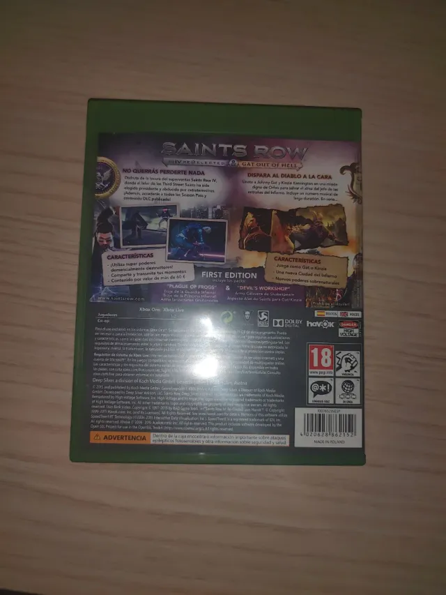 Saints Row IV Xbox one