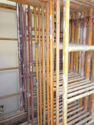Andamios metálicos para construcción