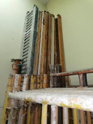 Andamios metálicos para construcción