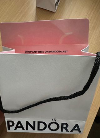 Pulsera Pandora Plata. Talla 19