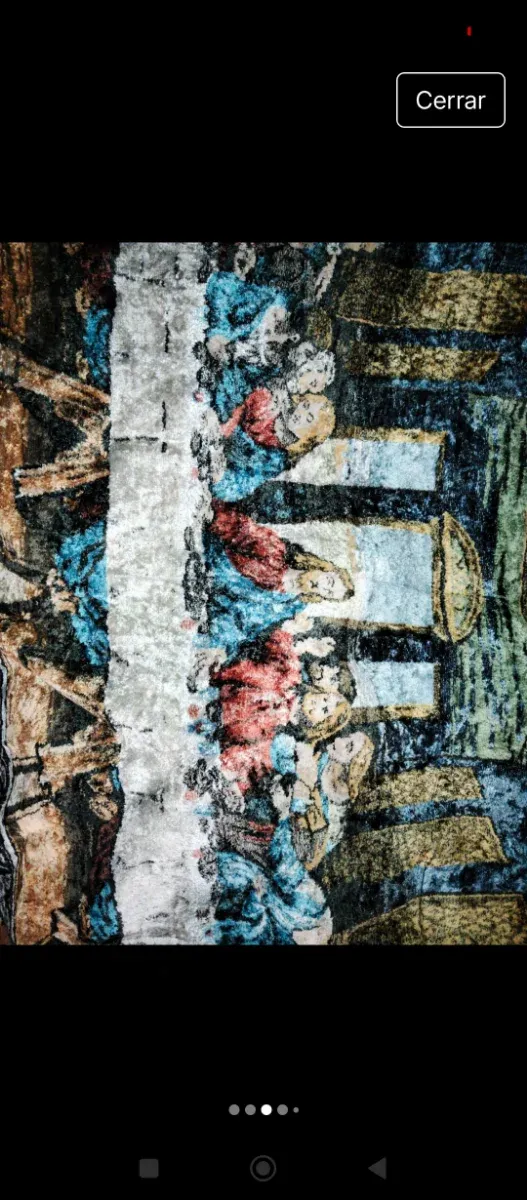 Tapiz antiguo decorativo