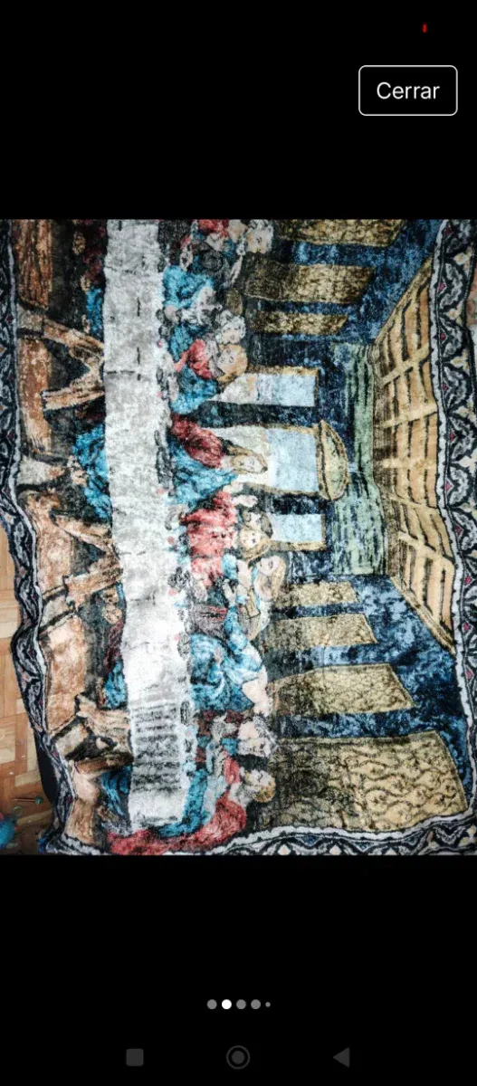 Tapiz antiguo decorativo