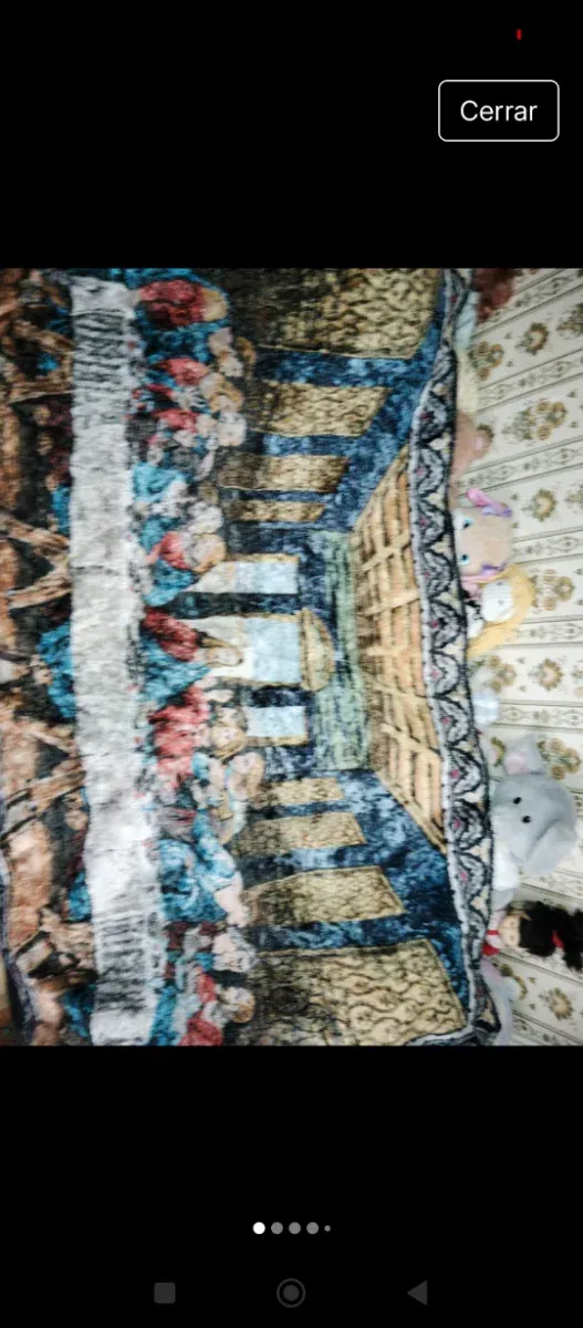 Tapiz antiguo decorativo