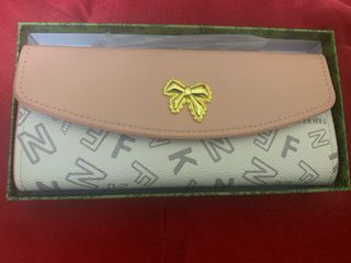 Cartera elegante piel sintética