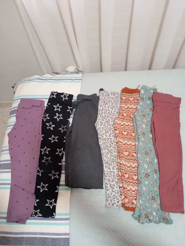 Lote Ropa Niña Pantalones y Faldas 5-6 Años