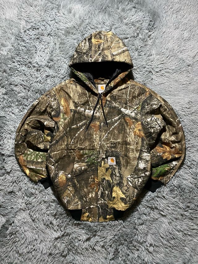 Jacket Carhartt Rework Realtree Harrington Bomber