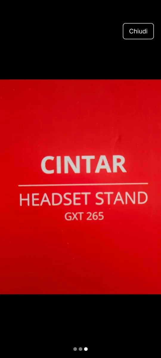 Trust CINTAR - Supporto per Cuffie