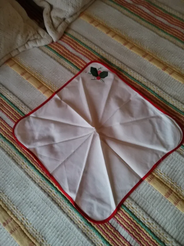 3 Guardanapos de Pano Natal