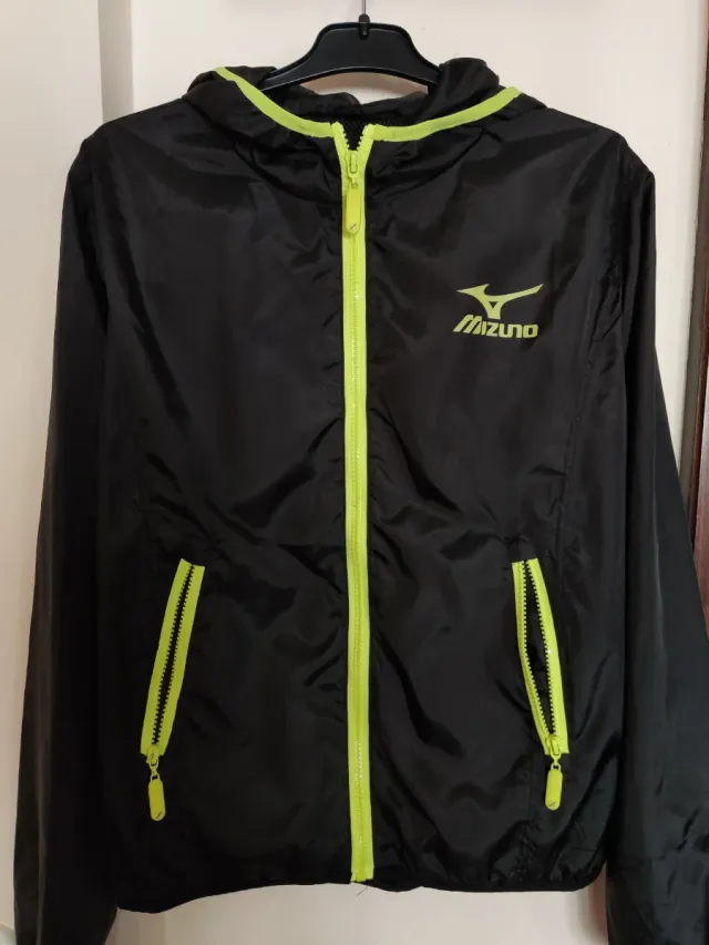 Cortavientos Mizuno Negro Talla M