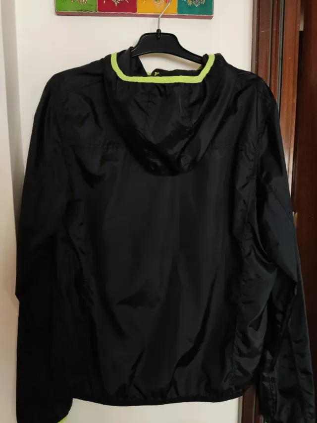 Cortavientos Mizuno Negro Talla M