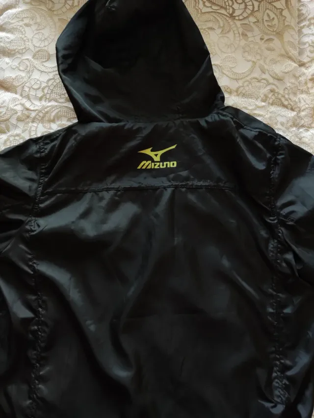 Cortavientos Mizuno Negro Talla M