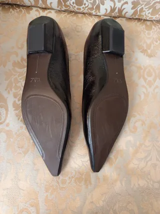 Zapatos Negros Zara Talla 39
