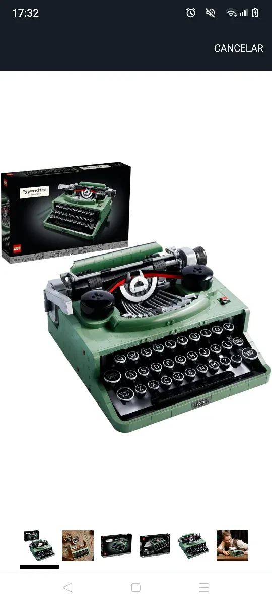 LEGO Ideas Máquina de Escribir 21327