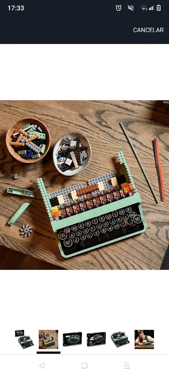 LEGO Ideas Máquina de Escribir 21327