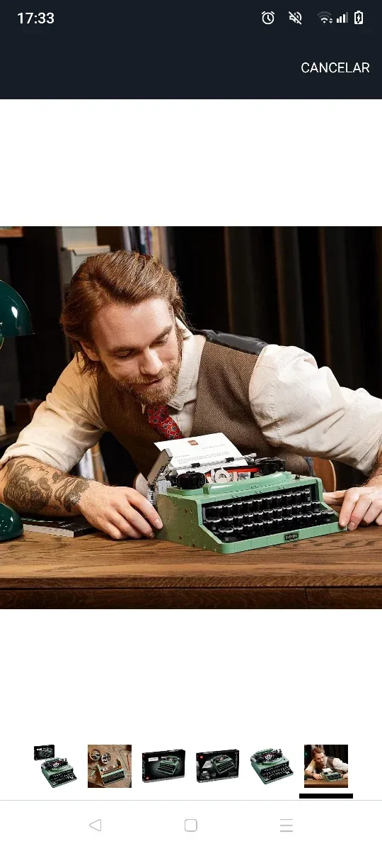 LEGO Ideas Máquina de Escribir 21327