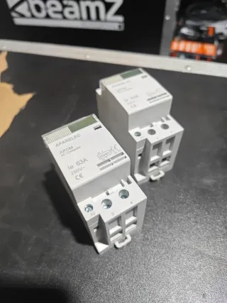 Contactores APARELEC APCM 63A 250V