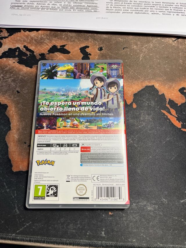 Nintendo Switch Pokémon Púrpura