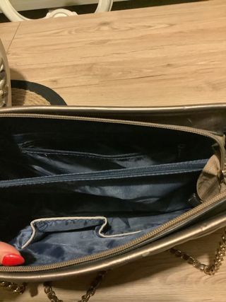 Borsa donna Chanel oro/argento trapuntata