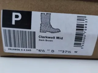 Clarks Clarkwell mid botas mujer