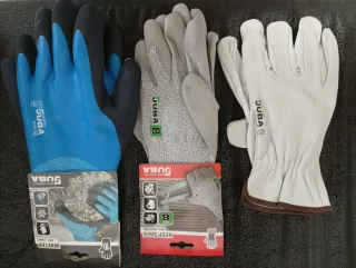 Lote 3 pares guantes trabajo Juba Talla 10