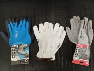 Lote 3 pares guantes trabajo Juba Talla 10