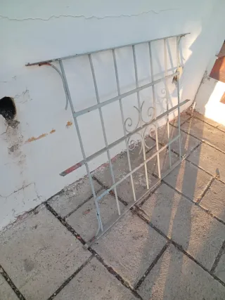 Rejas de ventana metálicas