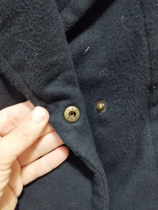 Chaqueta azul marino doble abotonadura