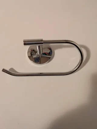 Portarotolo carta igienica bagno metallo