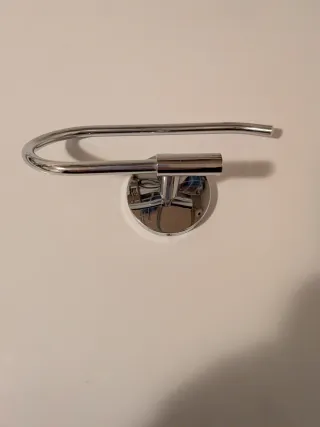 Portarotolo carta igienica bagno metallo