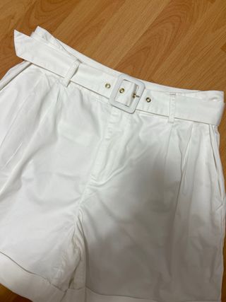 Shorts blancos Pedro del Hierro Talla S