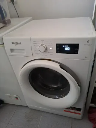 Lavadora Whirlpool 8kg