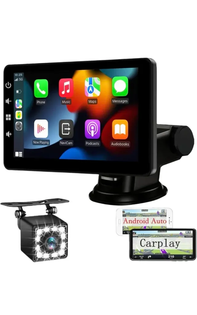 Pantalla y Cámara Coche CarPlay Android