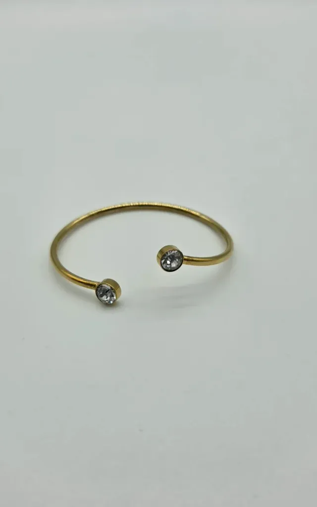 Pulsera Acero Quirúrgico con Circonitas