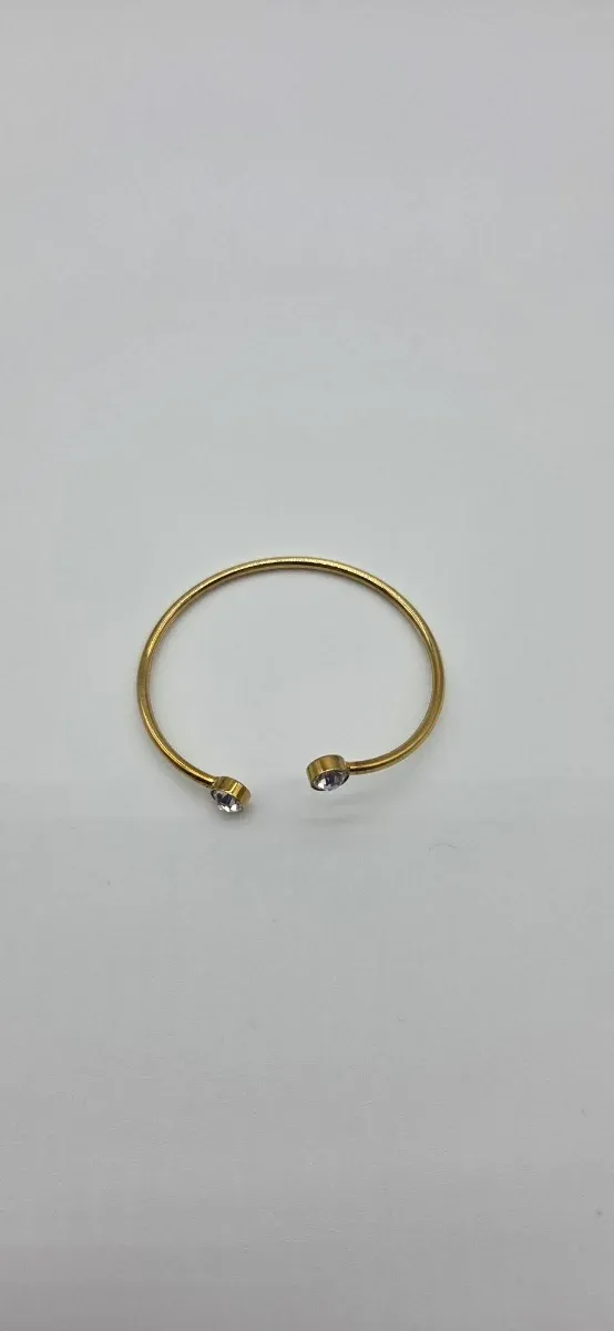 Pulsera Acero Quirúrgico con Circonitas